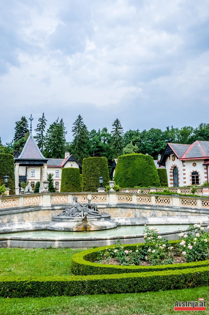 Внутрішній двір палацу Вілла Гермеса, Відень