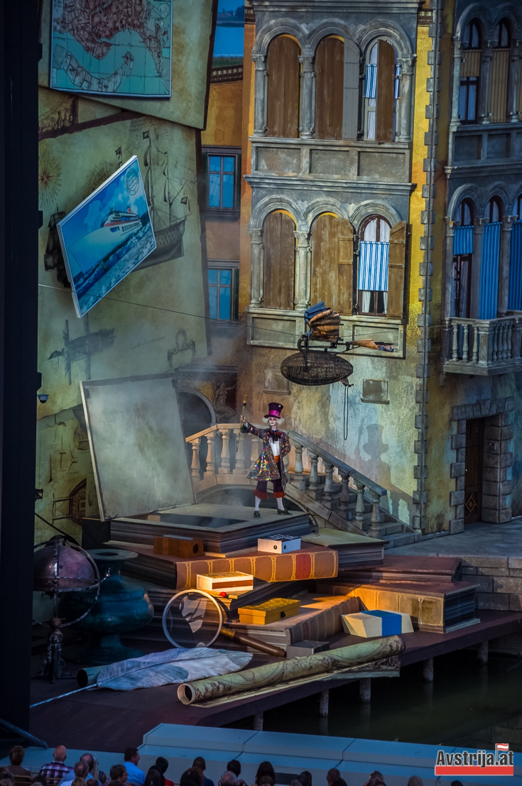 Сцена з оперети Ніч у Венеції в Мербіш-ам-Зе
