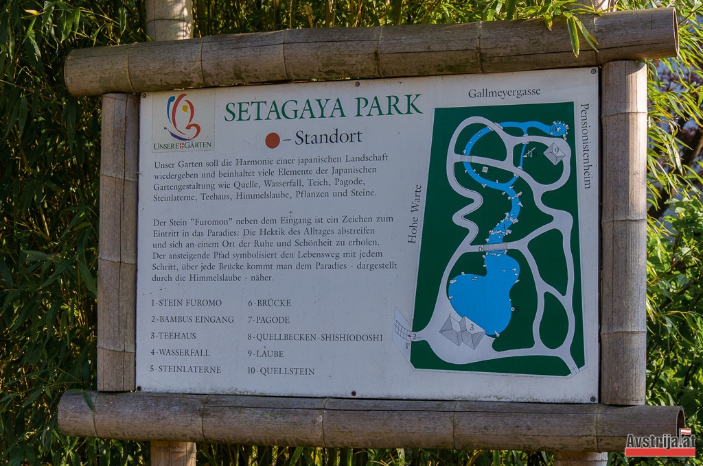 План парка Сэтагая, Вена