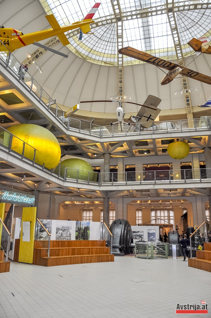 Более 80 тысяч экспонатов на трех этажах в Техническом музее Вены.