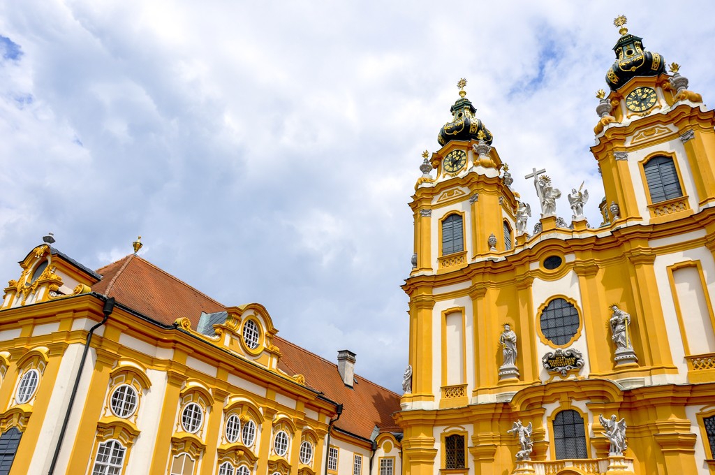 Монастырь в Мельке - одна из главных достопримечательностей Нижней Австрии