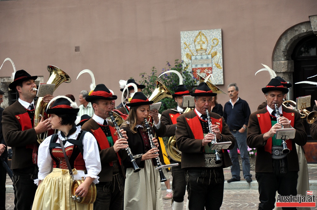 Тирольский оркестр в Инсбруке