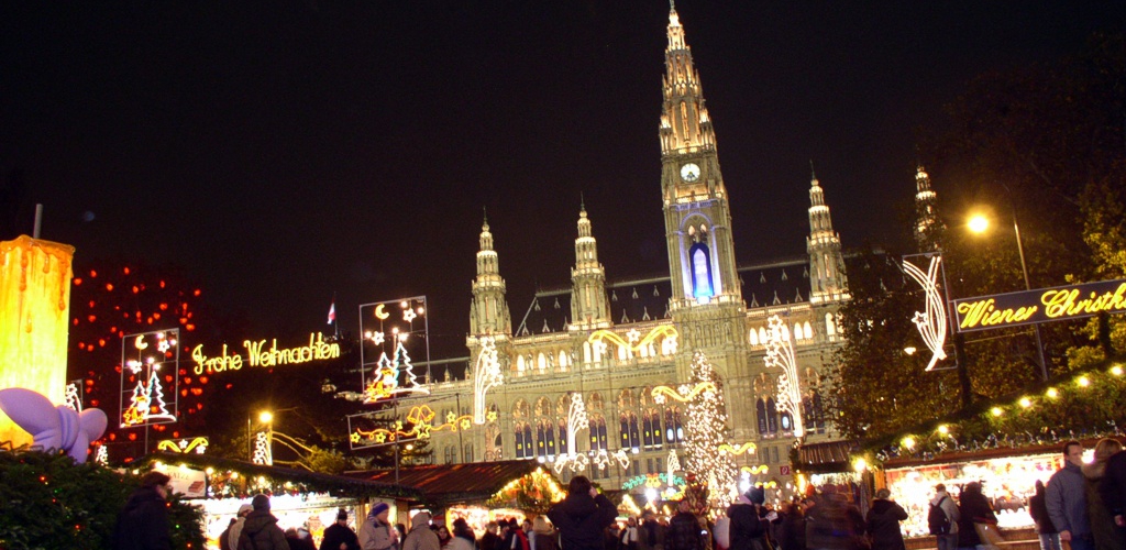 Рождественский базар в Вене