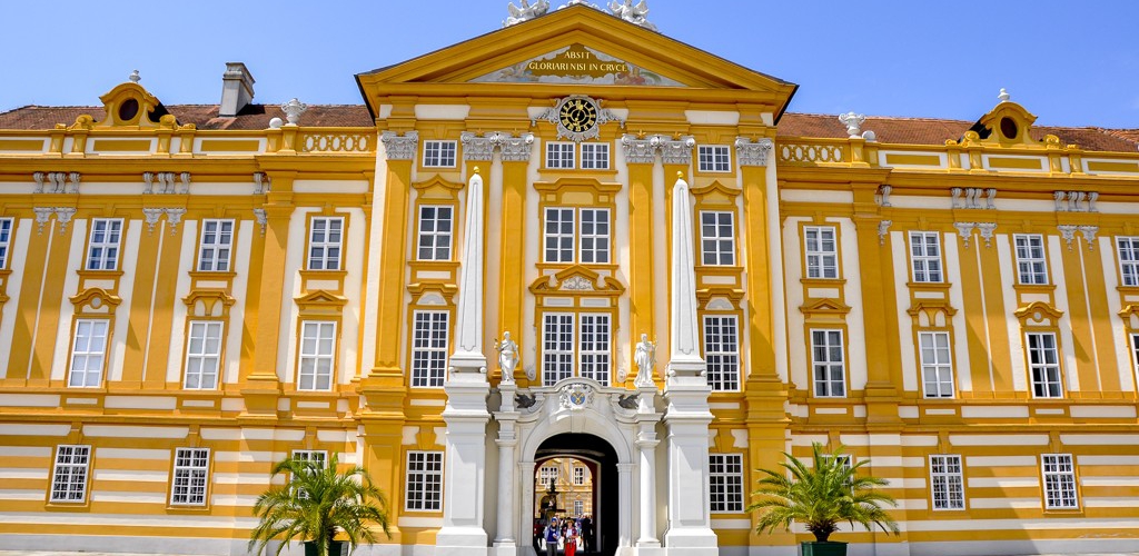 Бенедиктинский монастырь Мельк в Нижней Австрии